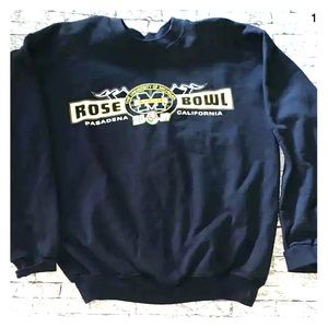University of Michigan 2007 Rose Bowl  Sweatshirt